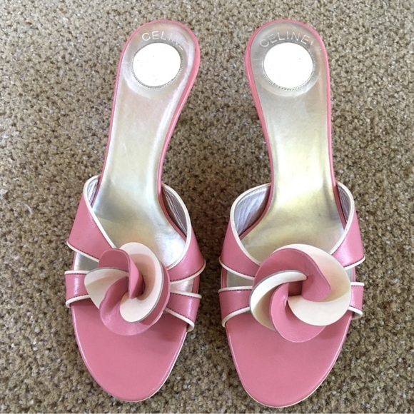 Celine kitten heels mules - Picture 8 of 16